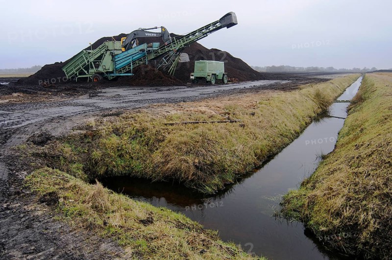Peat extraction