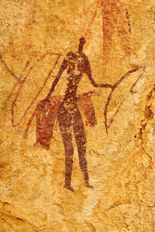 Neolithic rock art at Tin Meskis