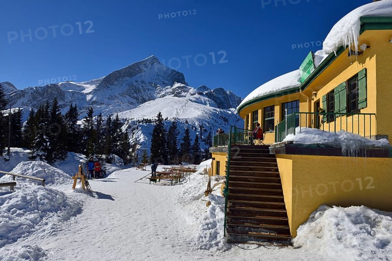 DAV ski and mountain hut at Kreuzeck