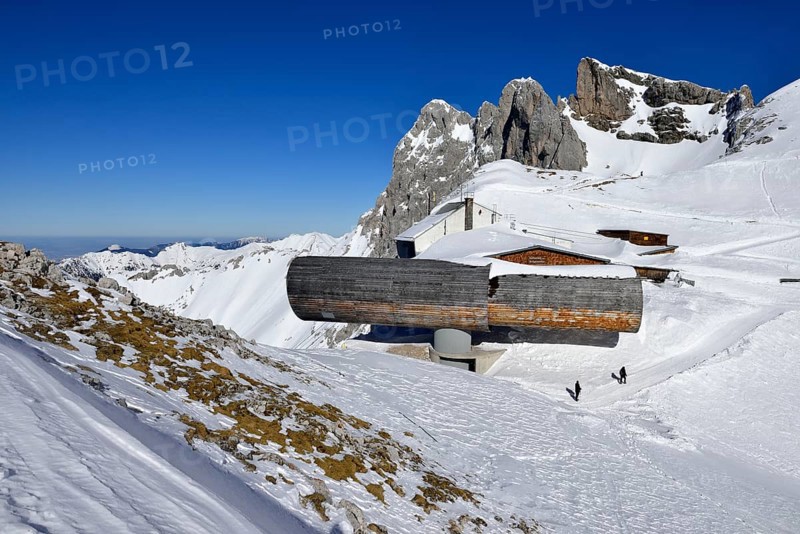 Top station of the Mittenwald Railway or Karwendelbahn