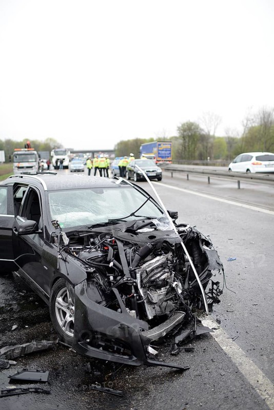 Fatal road traffic accident caused by a wrong-way driver on the A 81 motorway