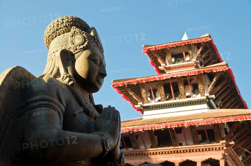 Roof of a temple at Durbar Square