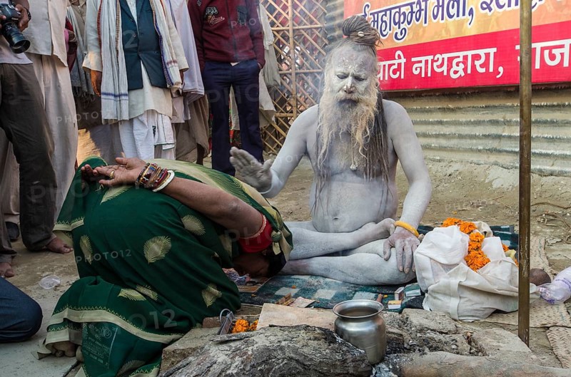 Shiva sadhu from Avahan Akhara
