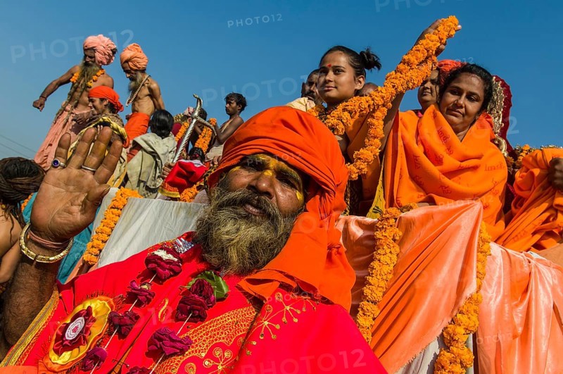 Group of sadhus