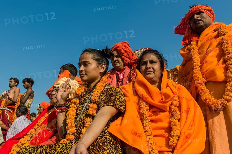 Group of sadhus