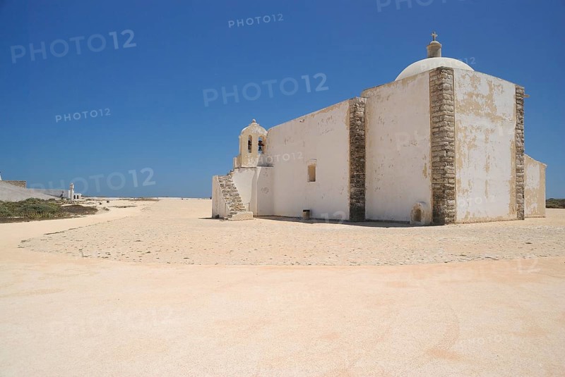 Da nossa Senhora do Guadalupe Chapel built in a Romanesque-Gothic style