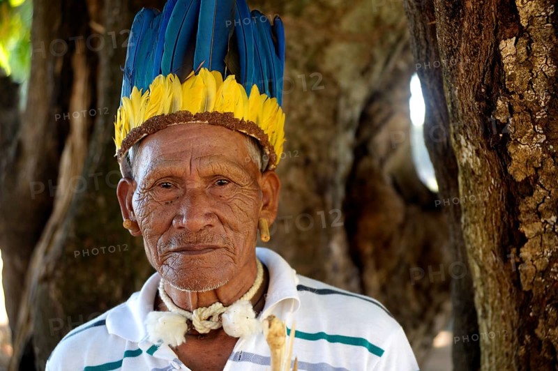 Cacique of the Xavante people