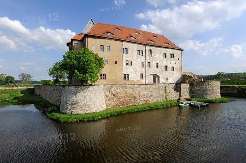 Wasserburg Heldrungen moated castle or Fortress Heldrungen