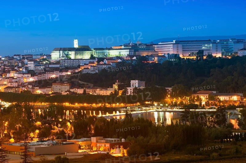 The historic district and the University of Coimbra