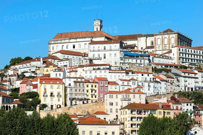 The historic district and the University of Coimbra