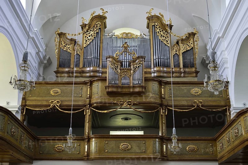 Restored Baroque organ from 1796 in the Parish Church of Poysdorf