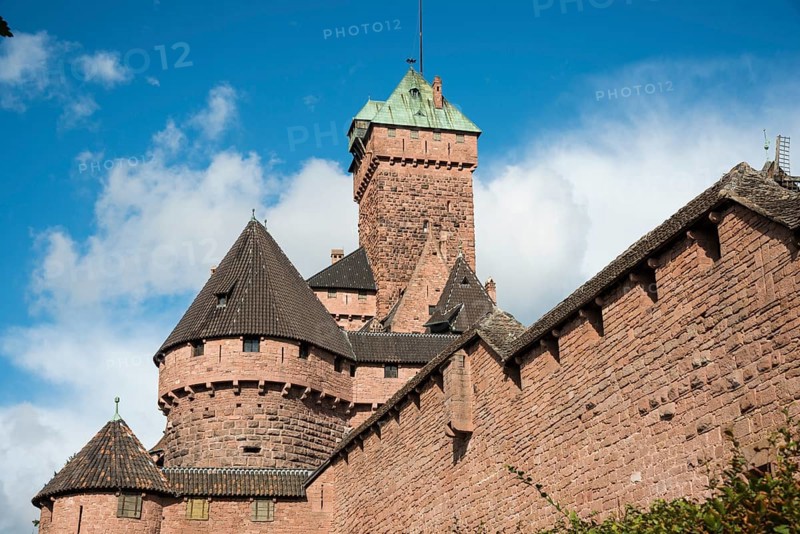 Chateau du Haut-Koenigsbourg or Hohkoenigsburg castle