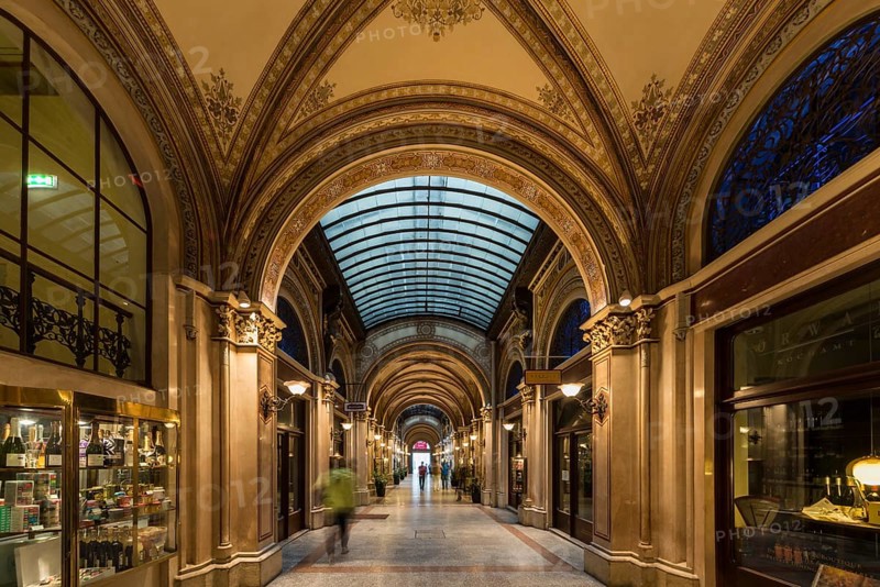 Freyung Passage or Ferstel Passage shopping arcade