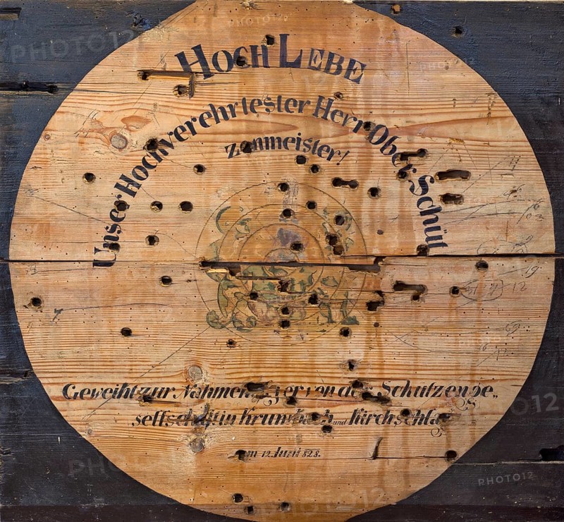 Wooden target