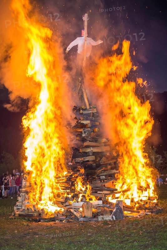 Easter bonfire