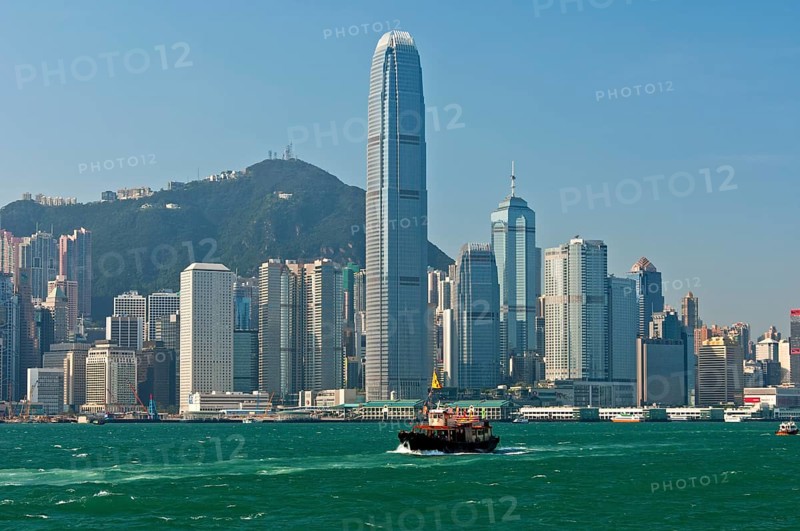 Hong Kong skyline with Tower Two