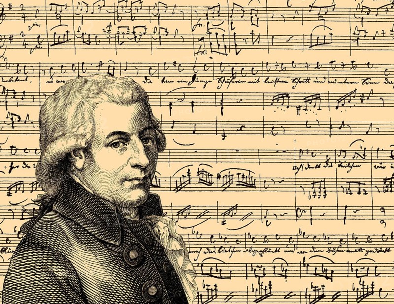 Portrait of Wolfgang Amadeus Mozart