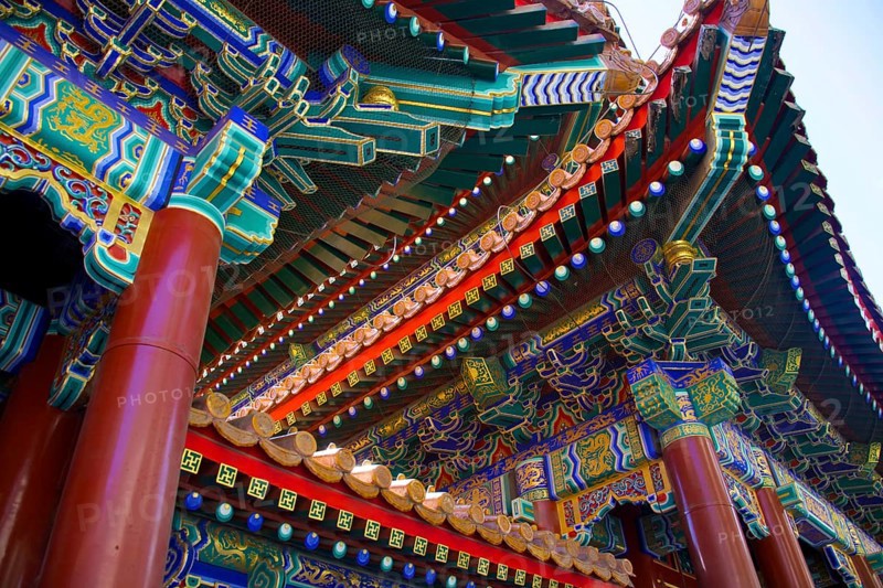 Eaves of a pagoda at the Summer Palace