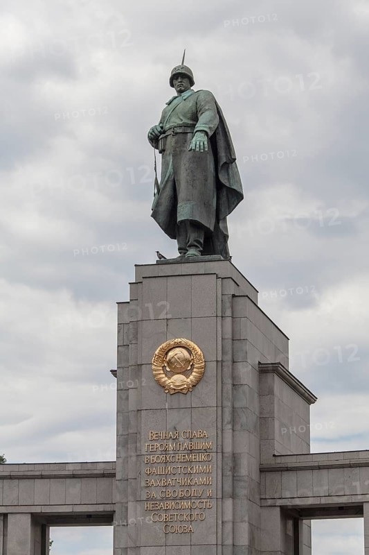 Soviet War Memorial to commemorate conquering Berlin in World War II