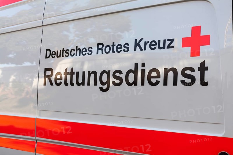 Lettering 'Deutsches Rotes Kreuz