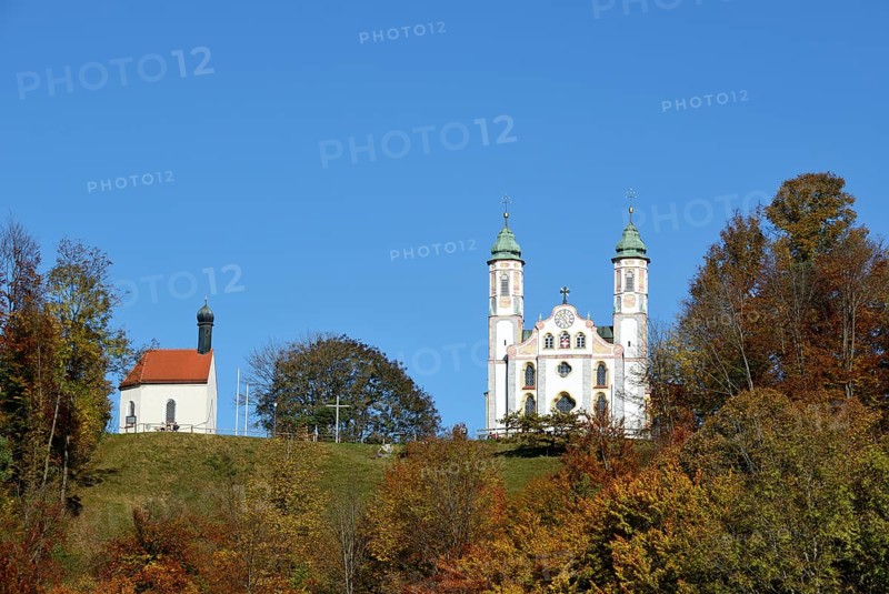St Leonard's Chapel and the church of the Holy Cross