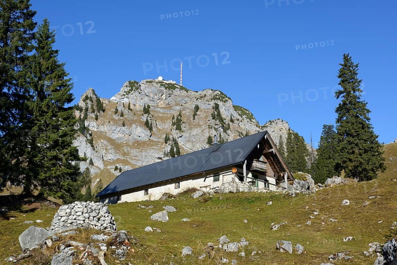 Mountain pastures in the Wendelstein range