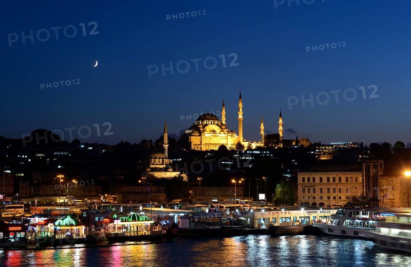 Golden Horn with Ruestem Pasha Mosque