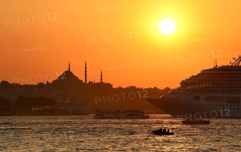 Sunset on the Bosphorus