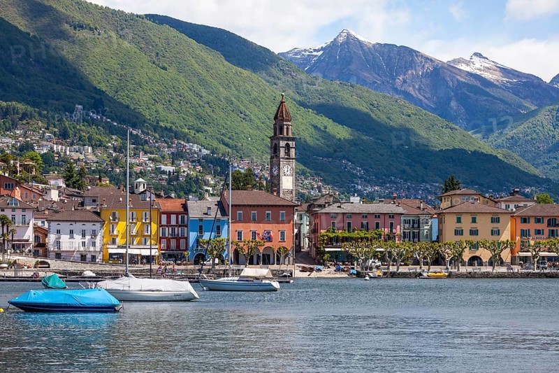 Townscape of Ascona