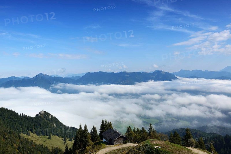 View from Brauneck Mountain