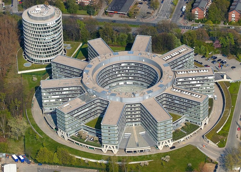 Police headquarters in Hamburg