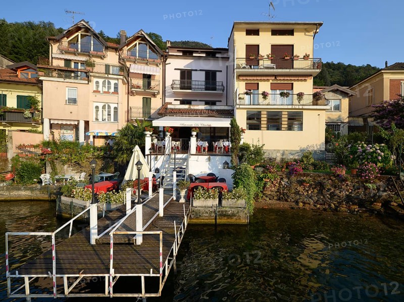 Restaurant da Claudia on Lake Lugano or Lago di Lugano