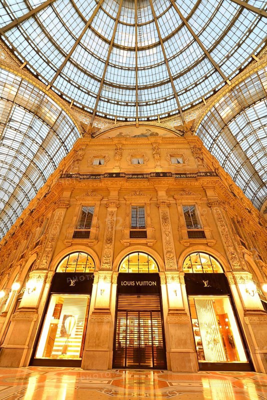 Luxury shopping arcade