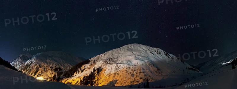 Pitz Valley at night