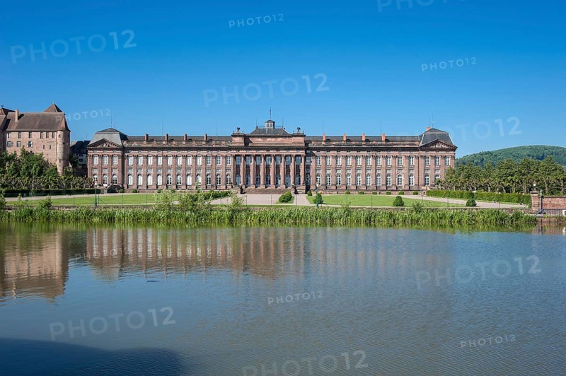 Rohan Castle on the Marneâ€“Rhine Canal