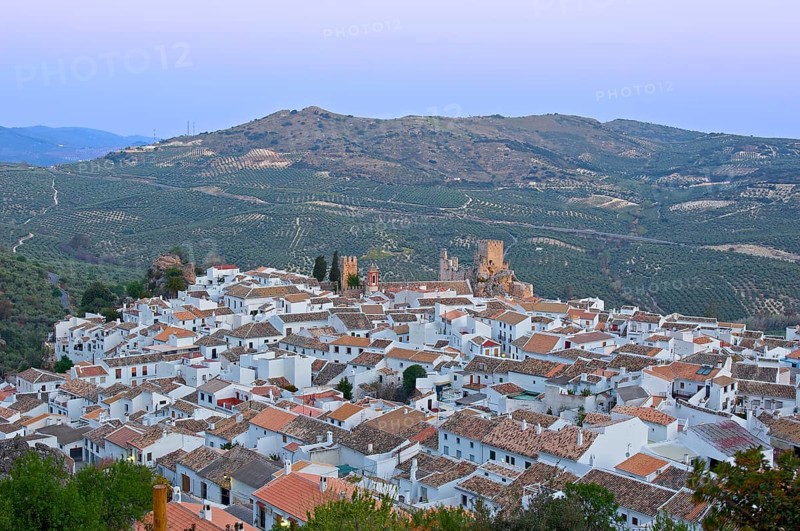 Zuheros castle and village