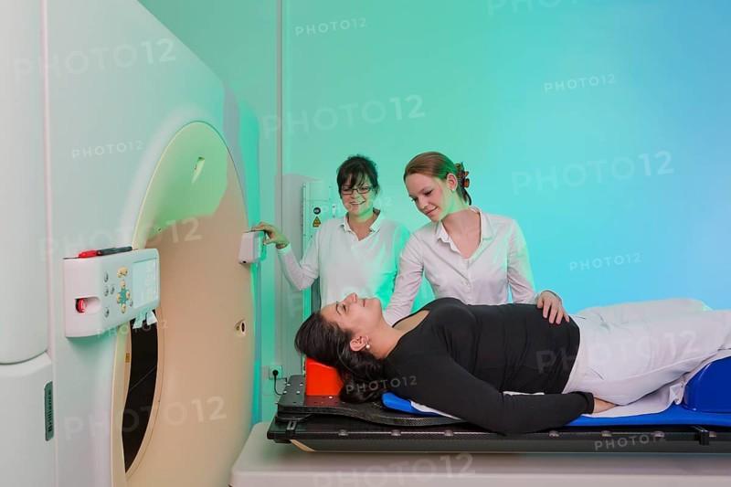 Positioning a patient in a computed tomography