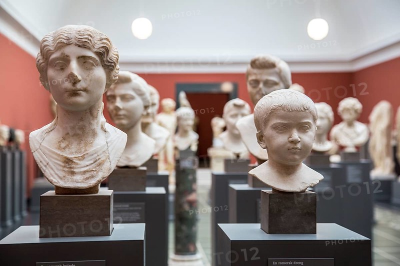 Busts in the Ny Carlsberg Glyptotek