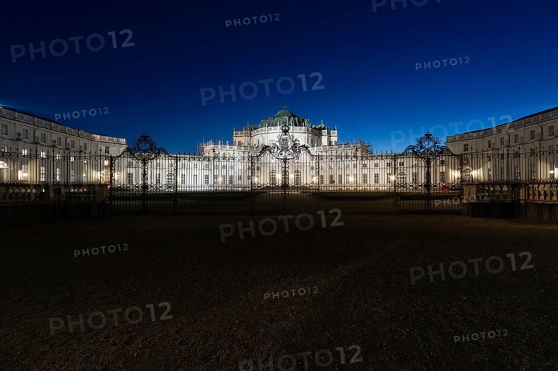 Baroque hunting lodge of Palazzina di Caccia di Stupinigi from the Dukes of Savoy