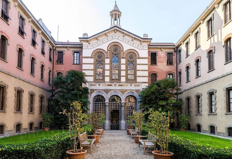 Crypt of the couple Giuseppe Verdi and Giuseppina Verdi Strepponi