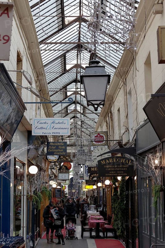 Historic shopping arcade