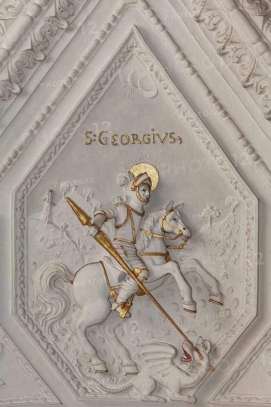 St. George slaying a dragon