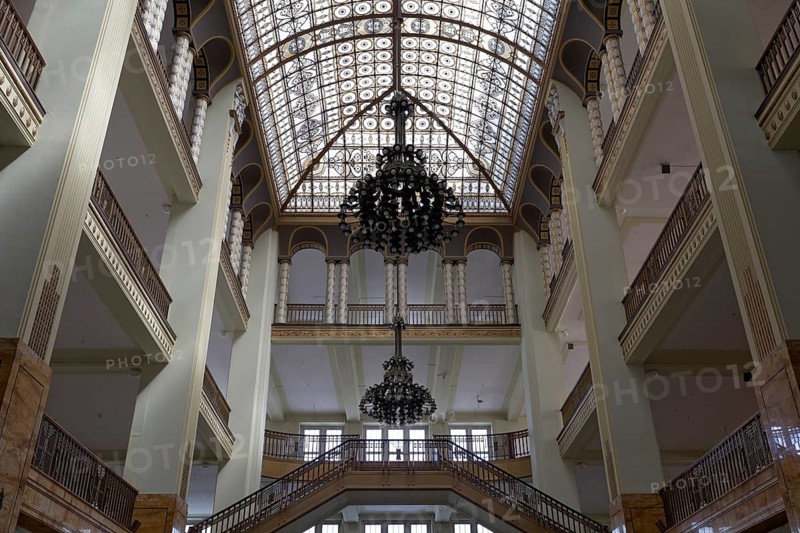 Atrium in the vacant Goerlitz Warenhaus