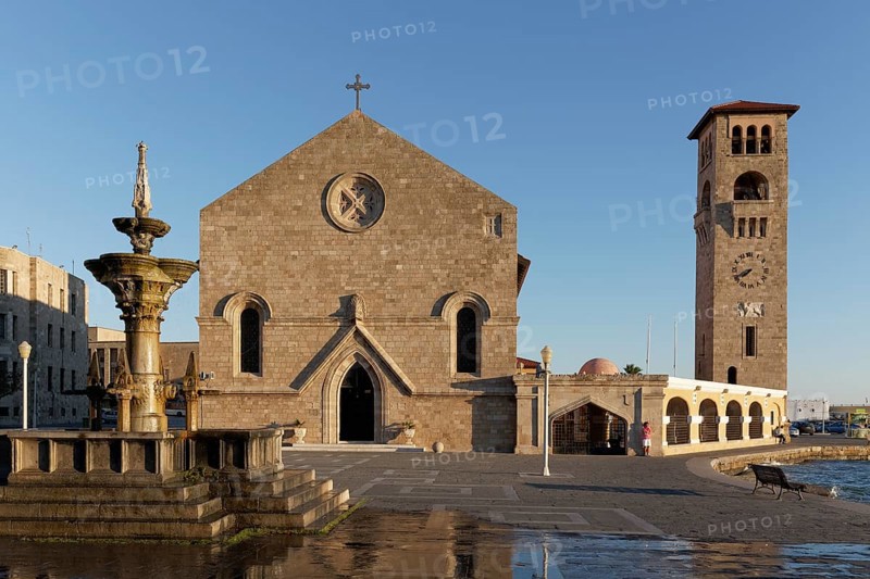 Evangelismos Church in the morning light