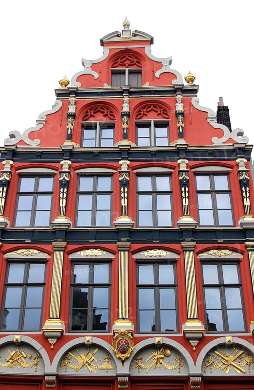 Guild house with Dutch gable