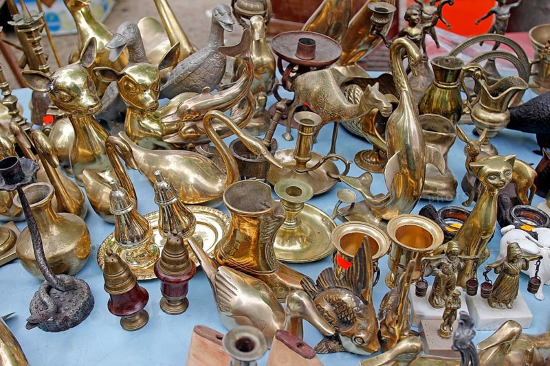 Brass bric-a-brac