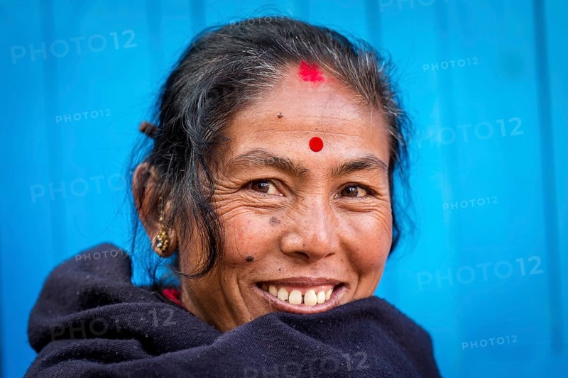 Smiling woman