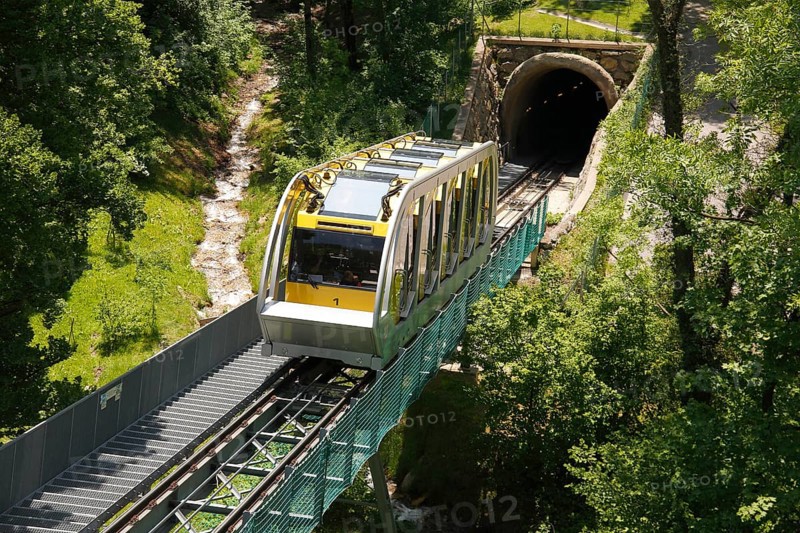 Hungerburgbahn hybrid funicular railway