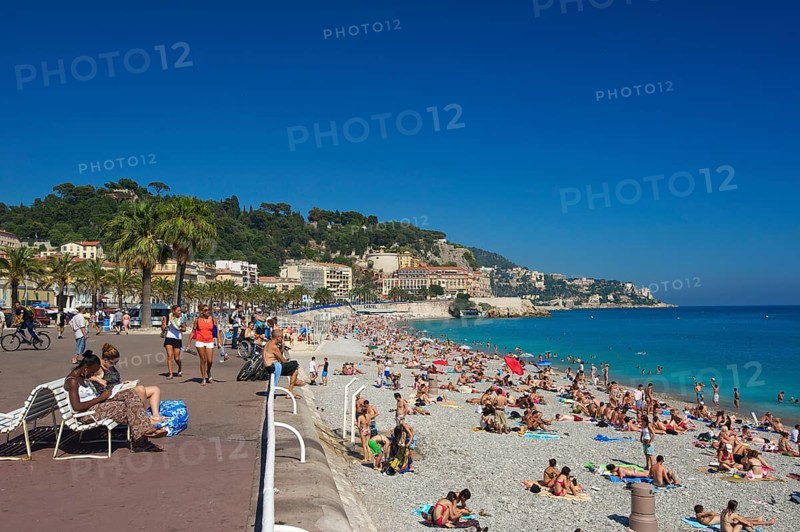 Beach at the Promenade des Anglais