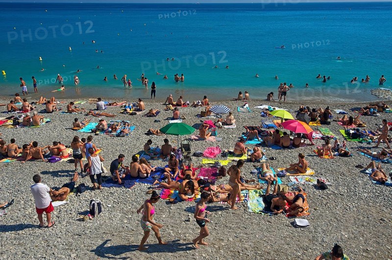 Beach at the Promenade des Anglais